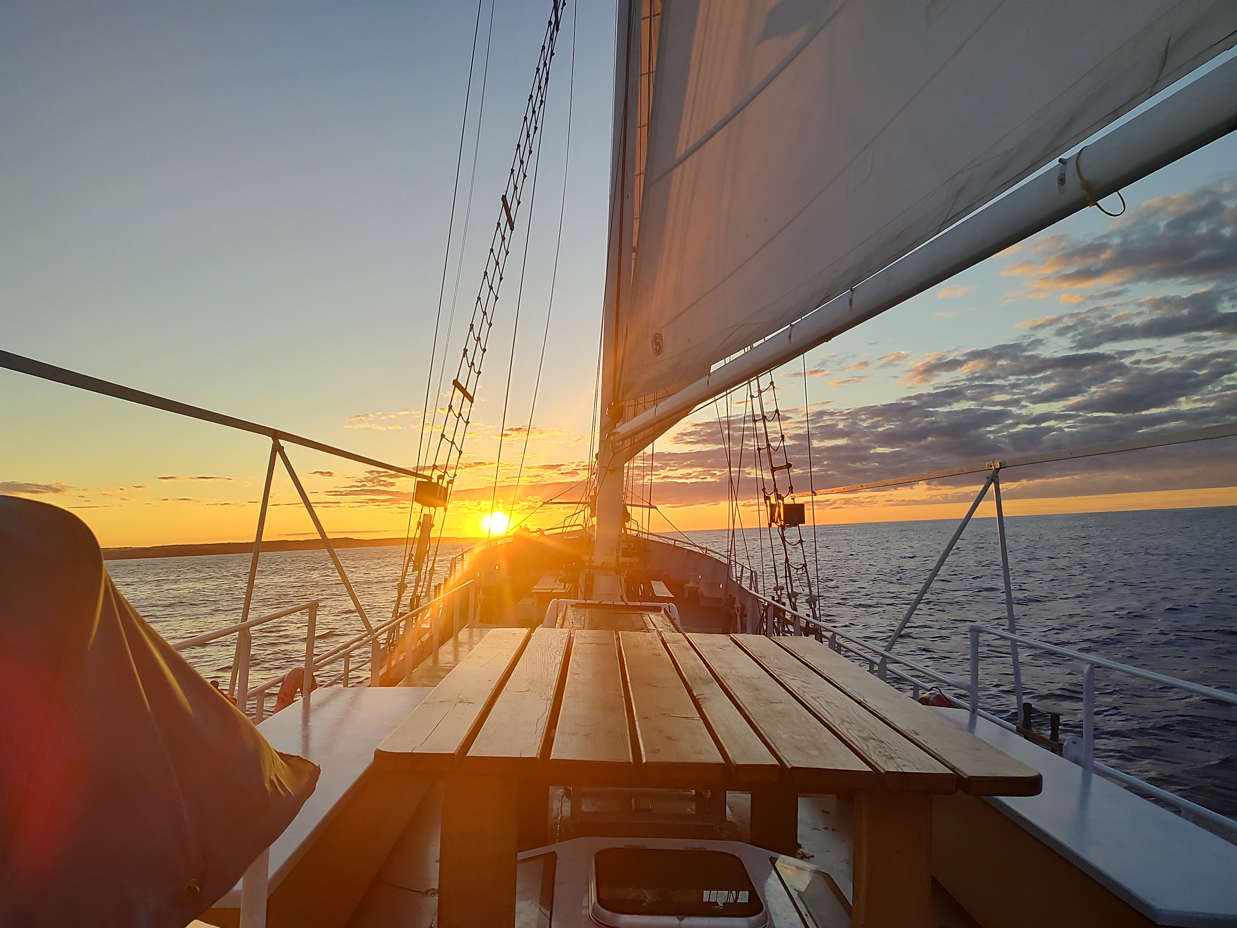 Traditional ships at Nexø harbour